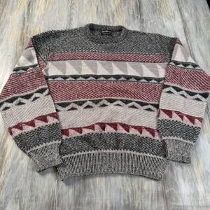 Vintage Geometric Sweater